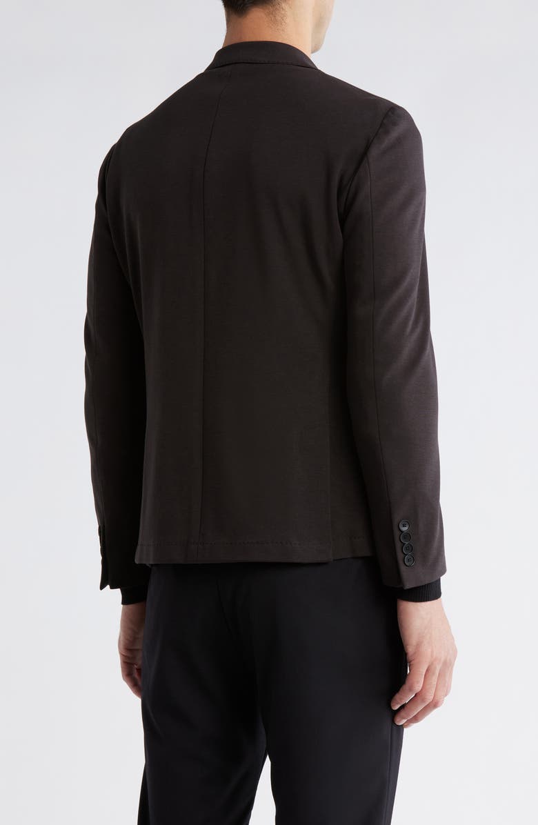 Calvin Klein Two-Button Sport Coat, Alternate, color, Black