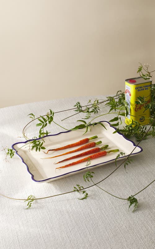 Maison Madison Home Rectangular Platter 15,4'' X 11'' In Jane