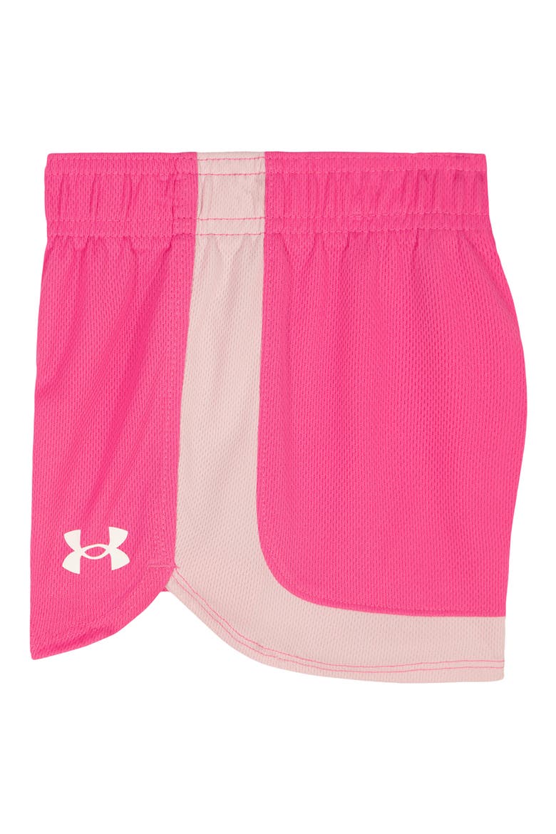 Kids' Graphic Baby Tee & Mesh Shorts Set, Alternate, color, PRIME PINK