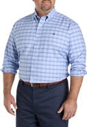 Brooks Brothers Big & Tall Non-Iron Check Oxford Sport Shirt