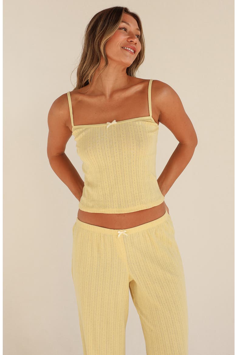 Cupid Bandeau Tank Top, Main, color, Vanilla