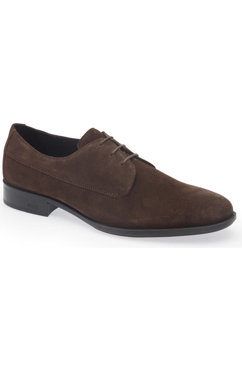 BOSS Colby Derby, Main, color, Dark Brown