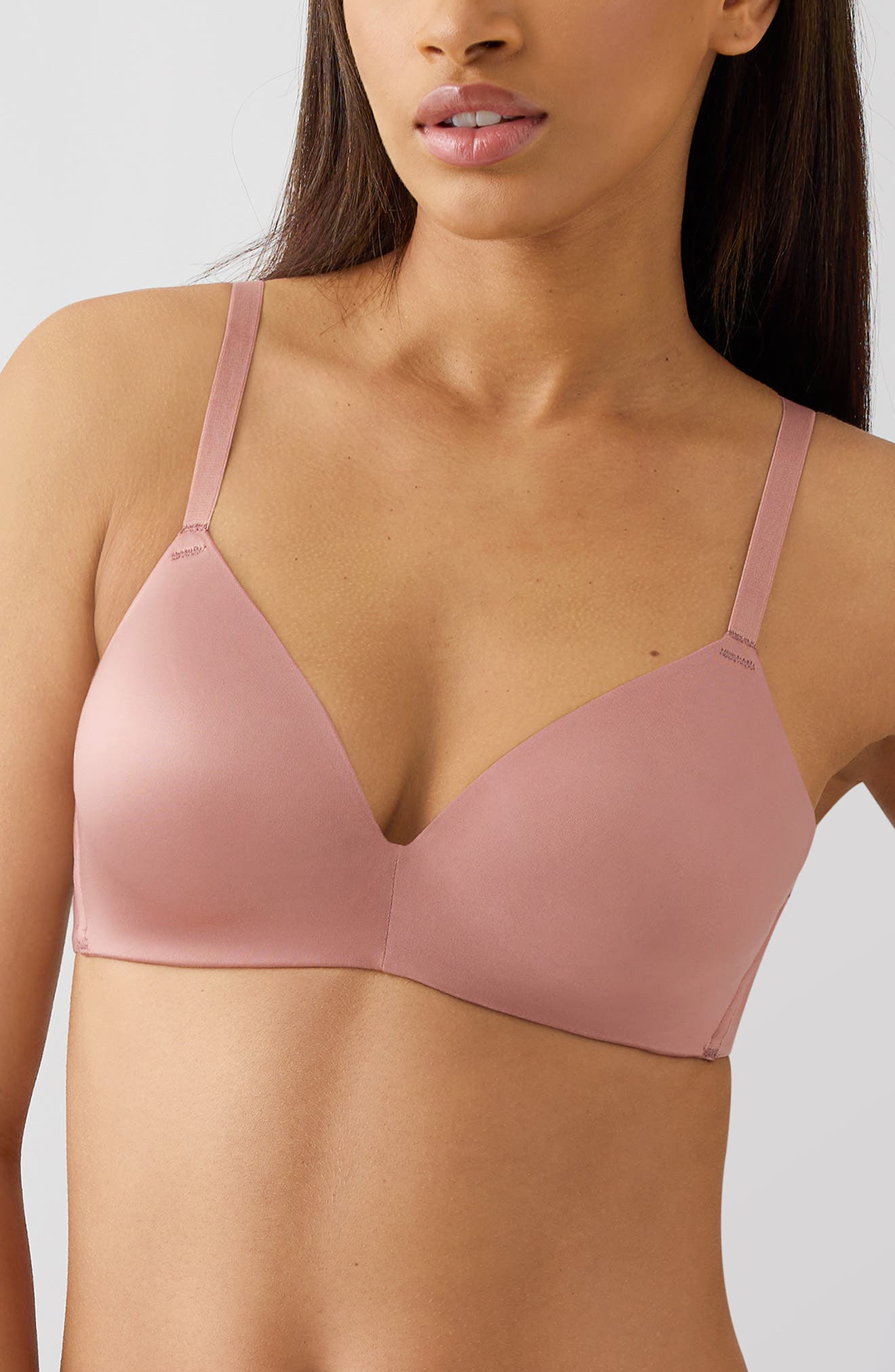 B.tempt'd By Wacoal Future Foundation Wireless T-shirt Bra In Brown