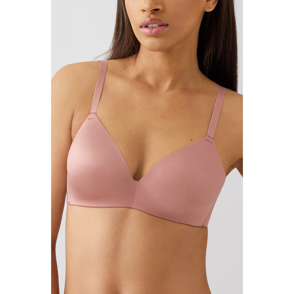 B.tempt'd By Wacoal Future Foundation Wireless T-shirt Bra In Brown