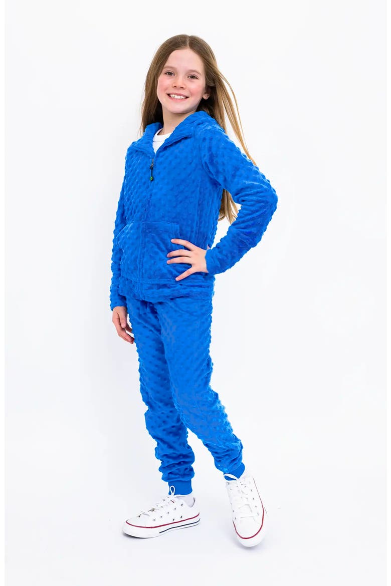Minky Bubble Jogger Pants - Tie Dye, Main, color, Blue