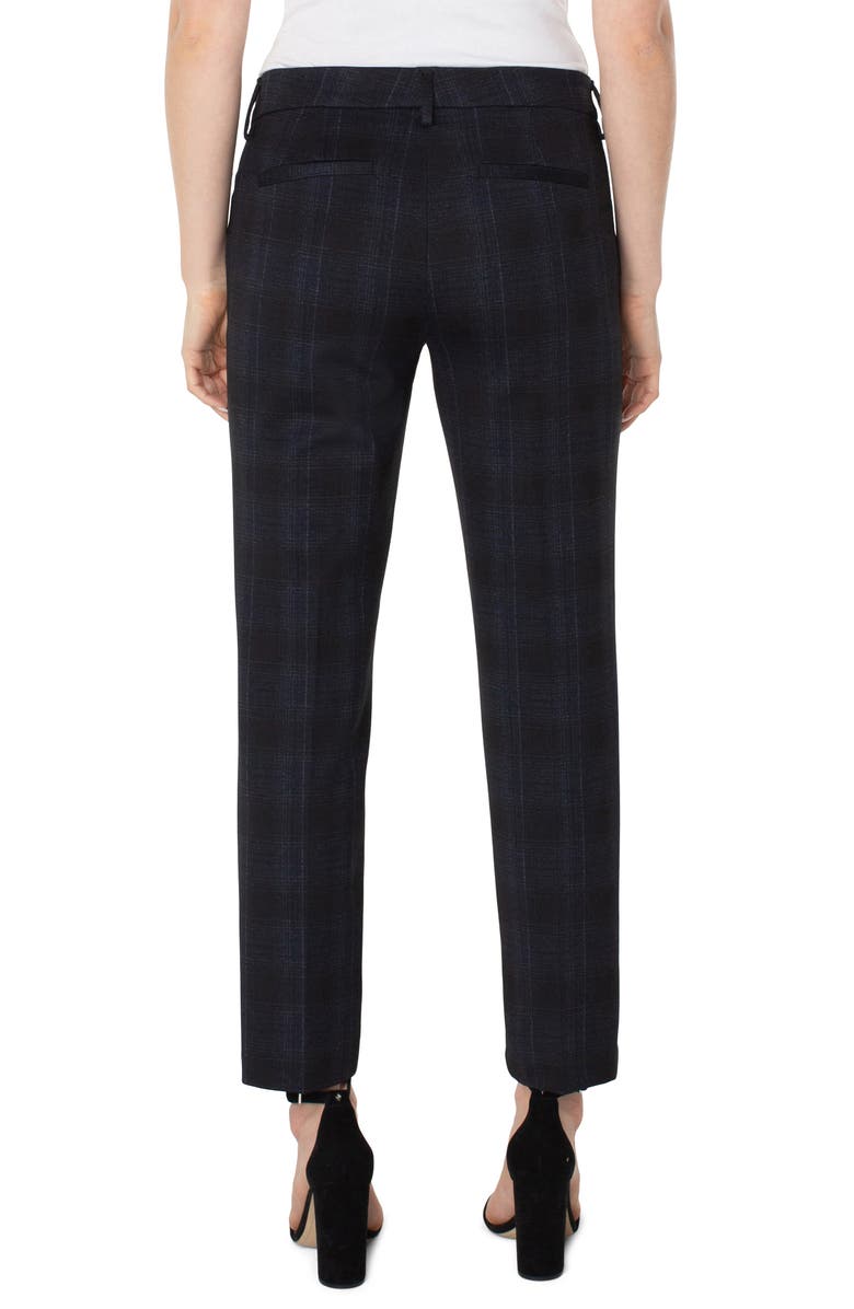 Liverpool Los Angeles Kelsey Shadow Plaid Trousers, Alternate, color,
