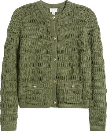 Textured Sweater Jacket