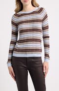 rag & bone Teresa Striped Silk Blend Sweater