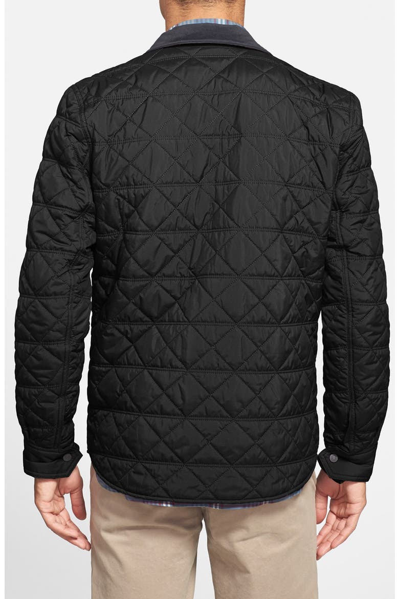 'Bernhold' Quilted Thermore® Insulated Jacket, Alternate, color, BLACK