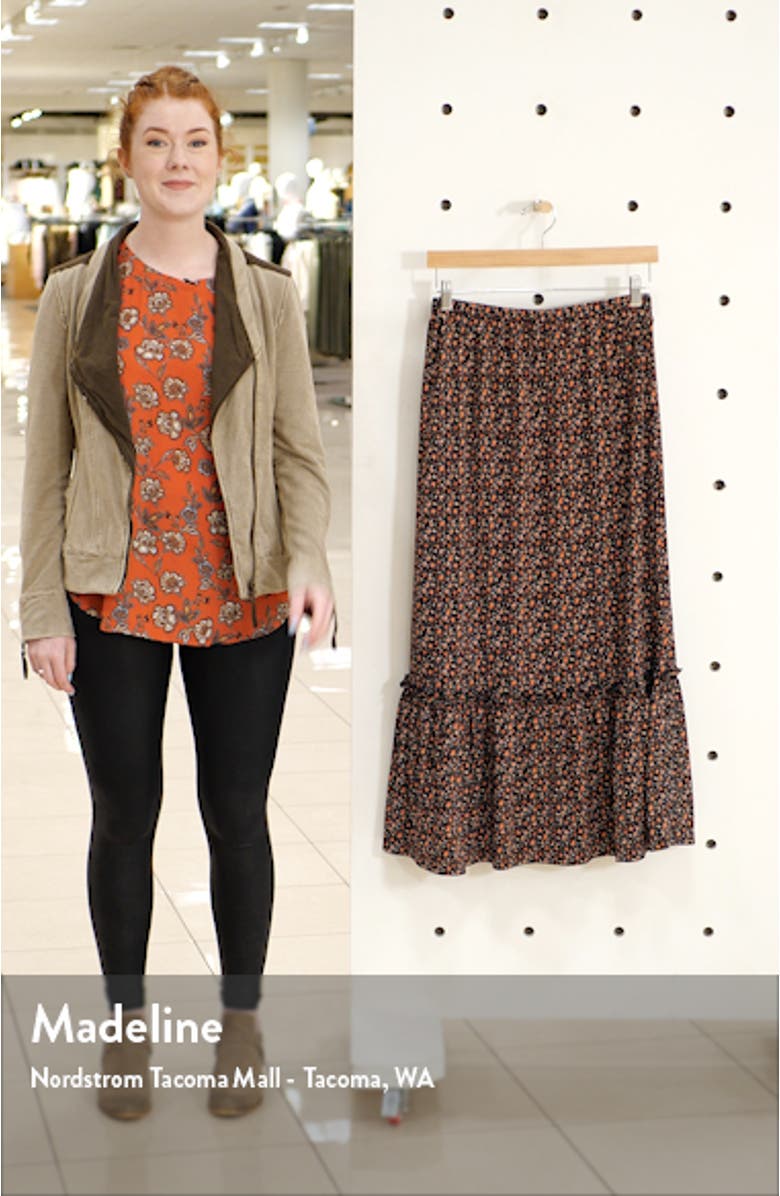 Pella Tiered Maxi Skirt, sales video thumbnail