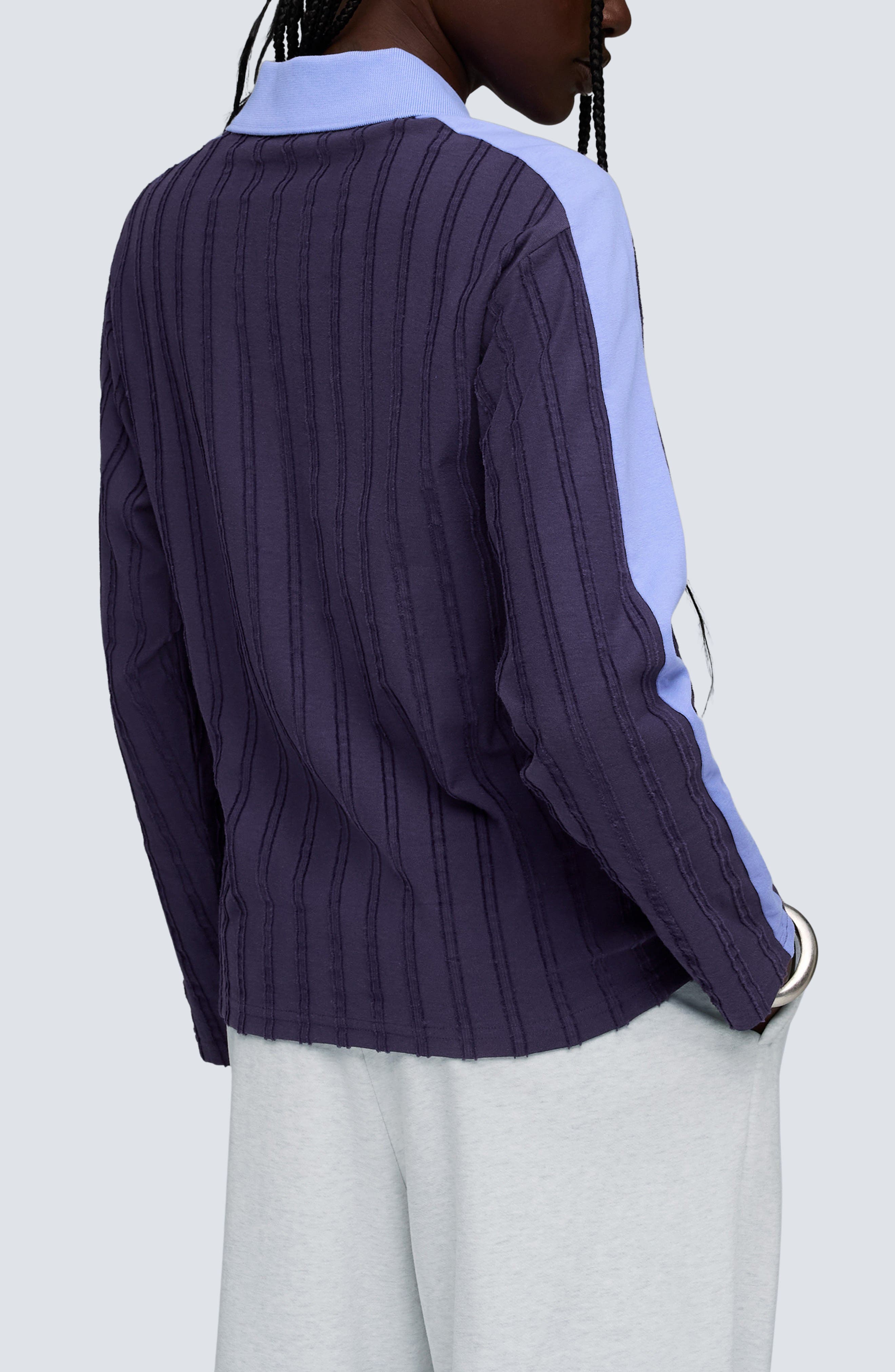 T7 Relaxed Fit Polo Top - image 2