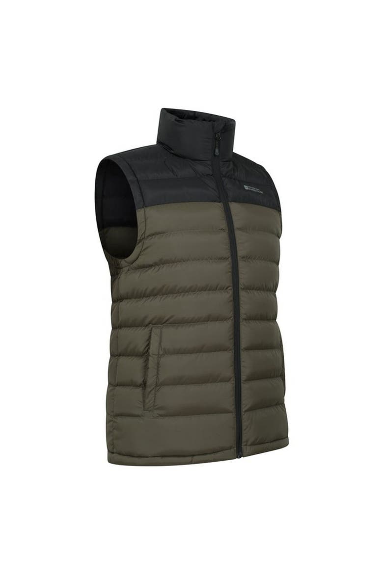 Seasons II Padded Vest, Alternate, color, Khaki Green