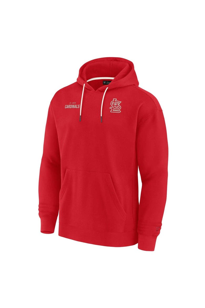 Unisex Fanatics Signature Red St. Louis Cardinals Elements Super Soft Fleece Pullover Hoodie, Alternate, color, Red