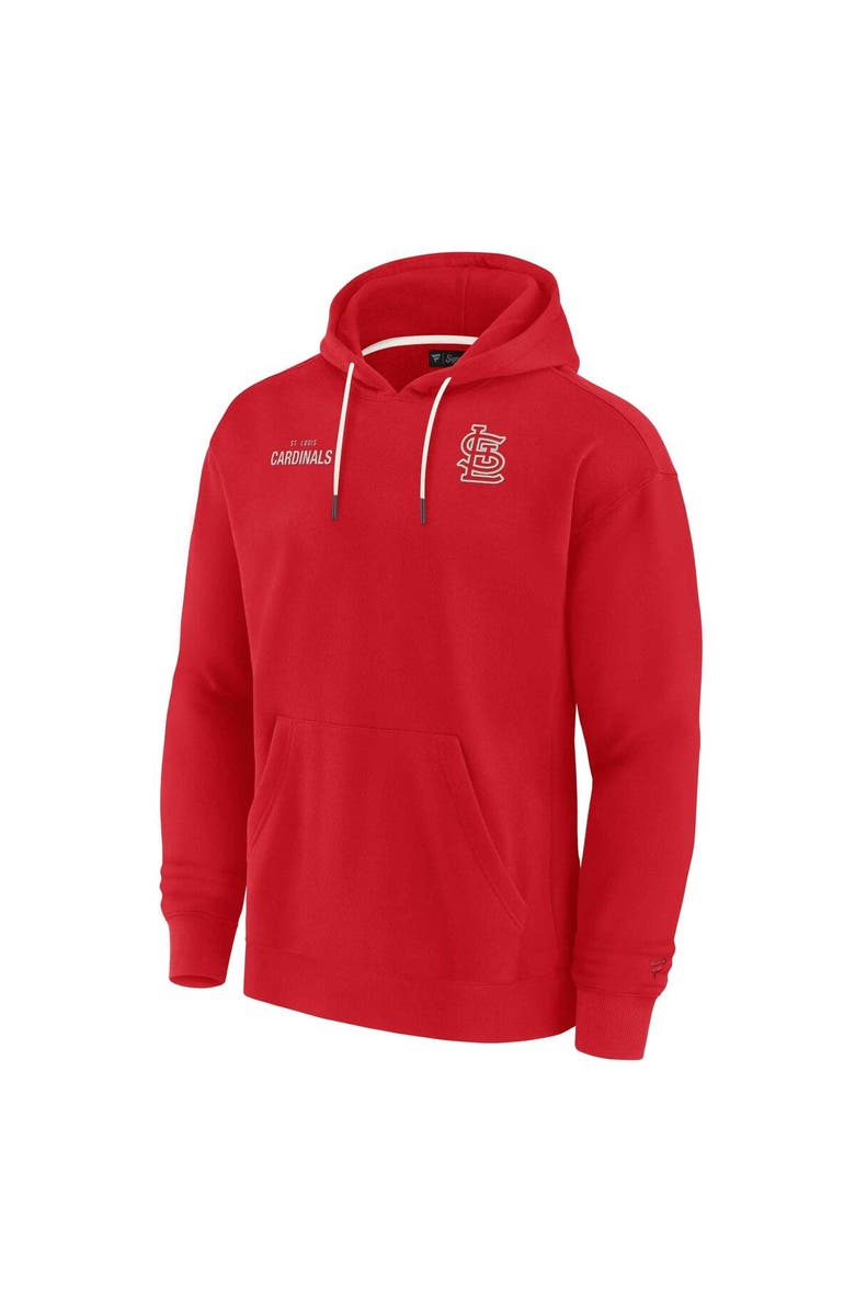Fanatics Signature Unisex Fanatics Signature Red St. Louis Cardinals Elements Super Soft Fleece Pullover Hoodie, Alternate, color, Red
