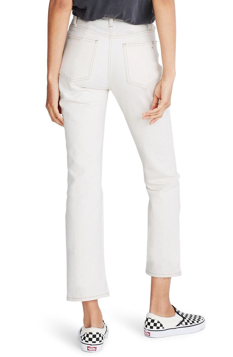 Madewell Slim Demi-Boot Ankle Jeans, Alternate, color, 