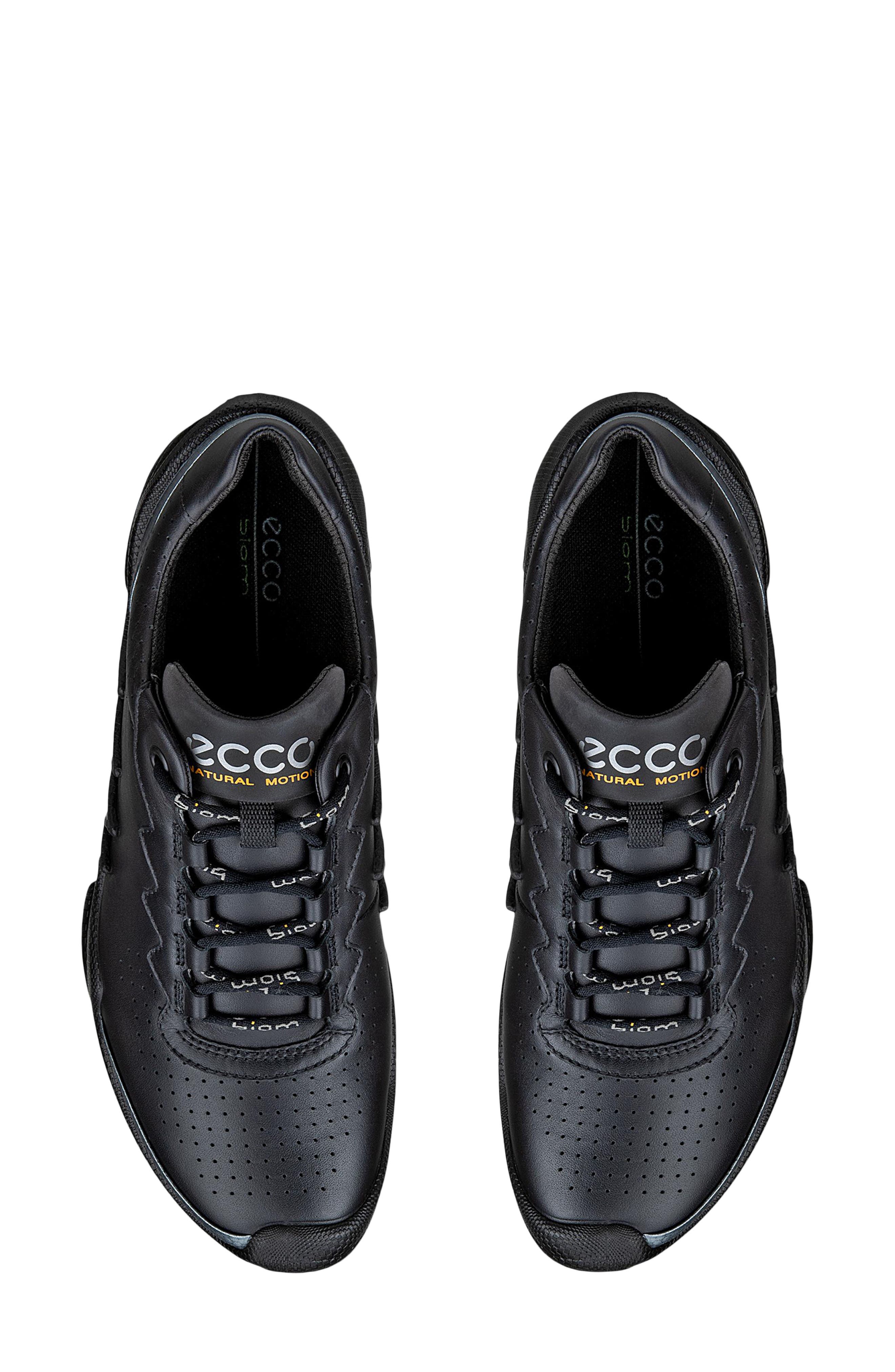 ECCO Biom Aex Sneaker, Alternate, color, Buffed Silver/ Black