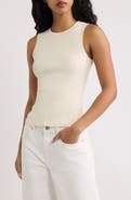 Solid & Striped The Lucerne Ribbed Tank