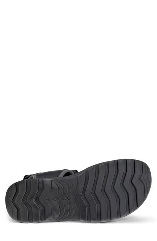 Ecco Hike Sandal In Black