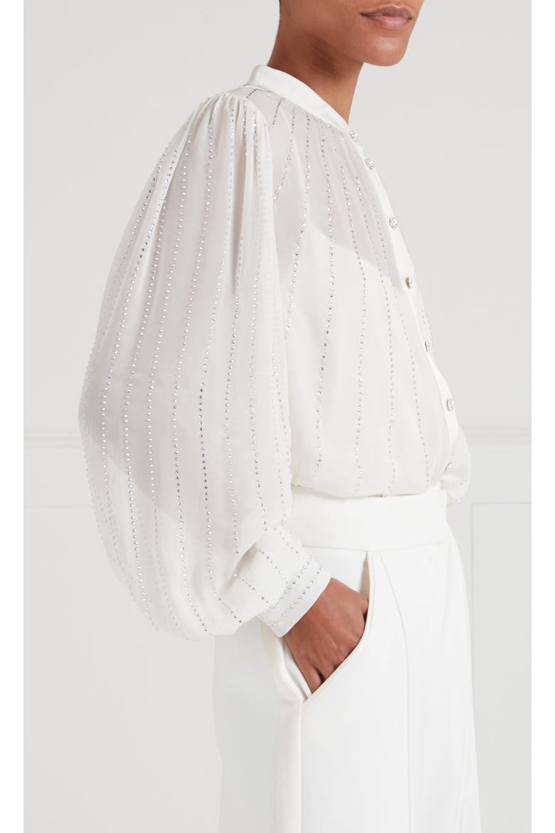 Villanelle Shirt, Alternate, color, Ivory