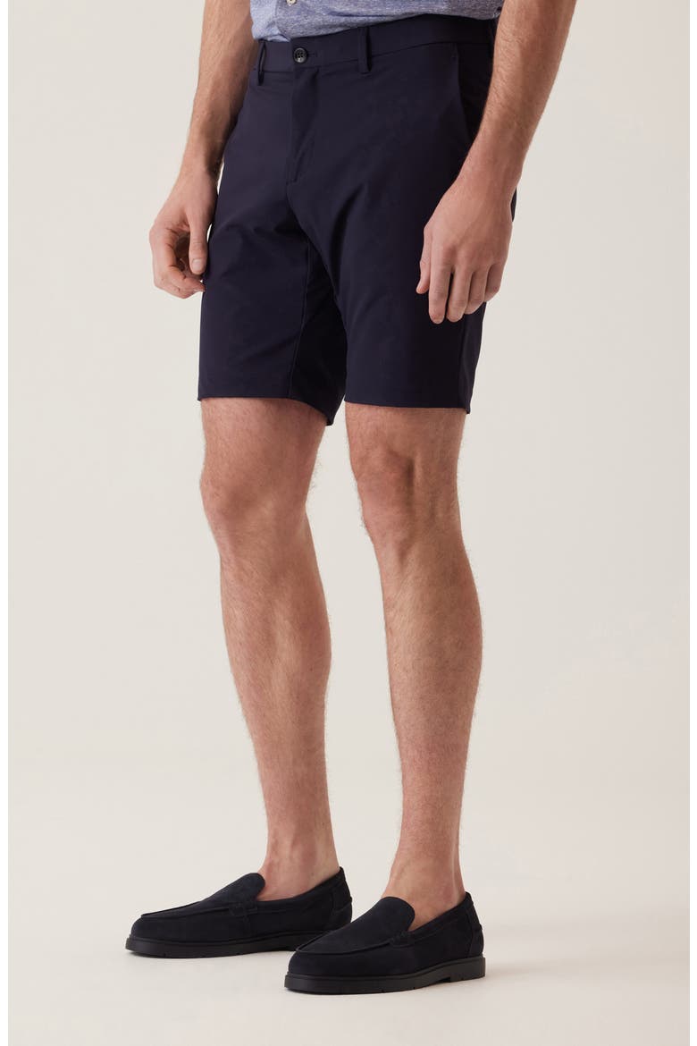Oasis SST Techno Sateen Bermuda Shorts, Alternate, color, BLACK NAVY