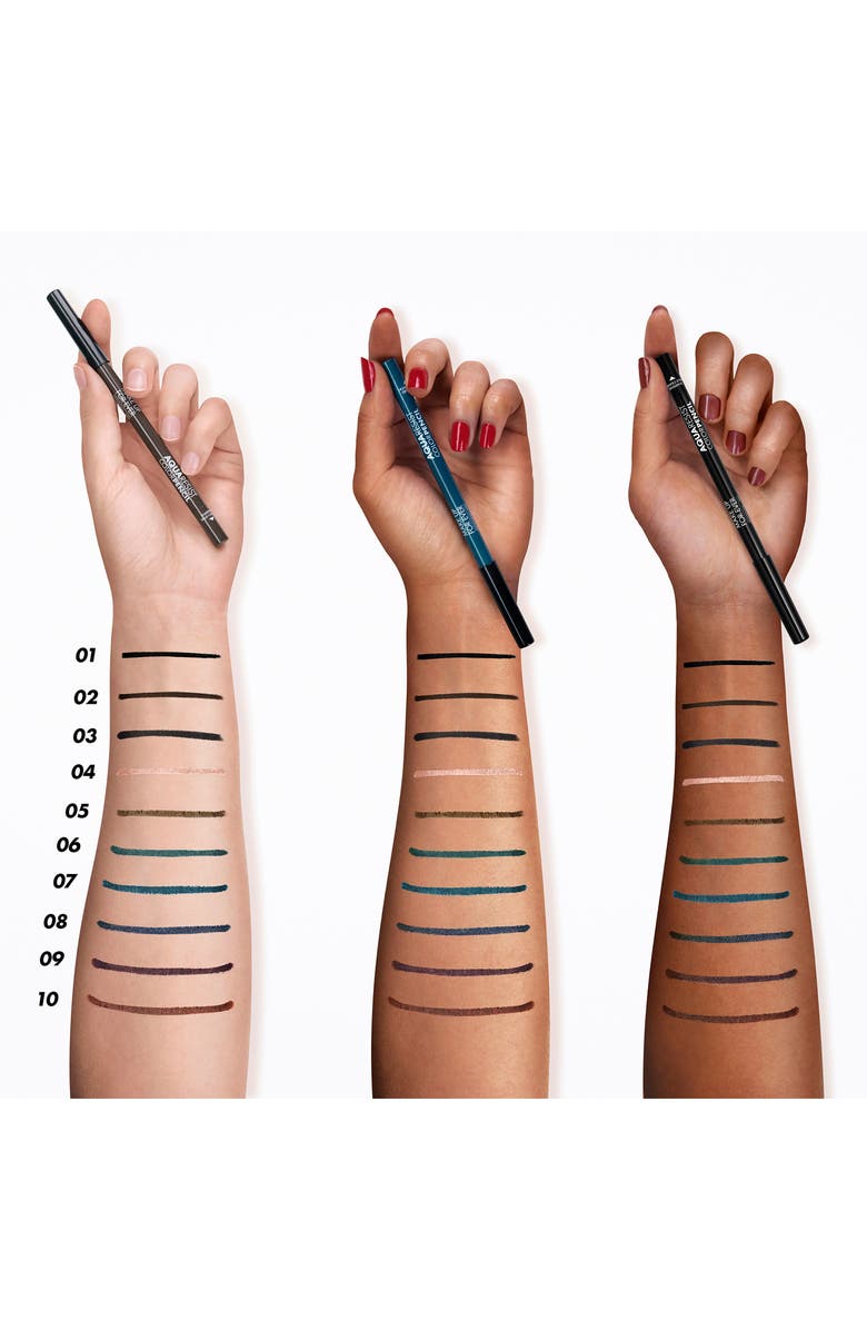 Make Up For Ever Aqua Resist Color Eyeliner Pencil, Alternate, color, 2-Ebony