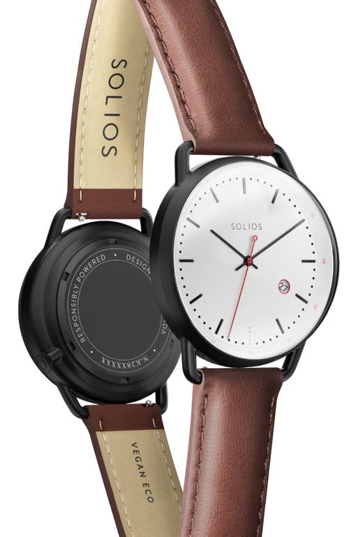 Solios Watches The Solar Curve | White Dial