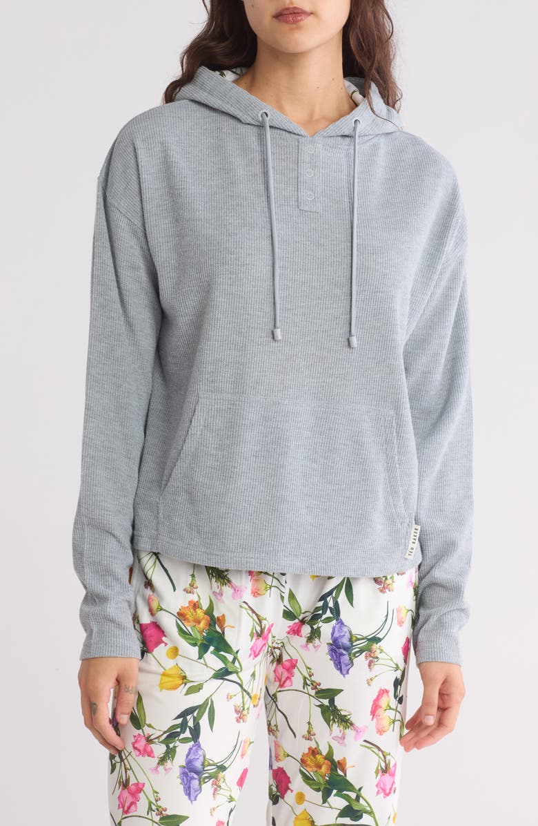 Ted Baker London Flourish Long John Hoodie, Main, color, 