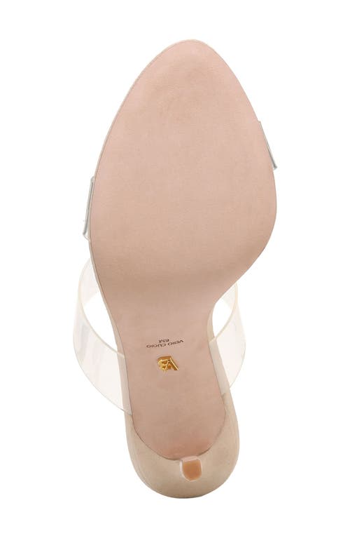 Shop Veronica Beard Asha Sandal In Ecru/clear