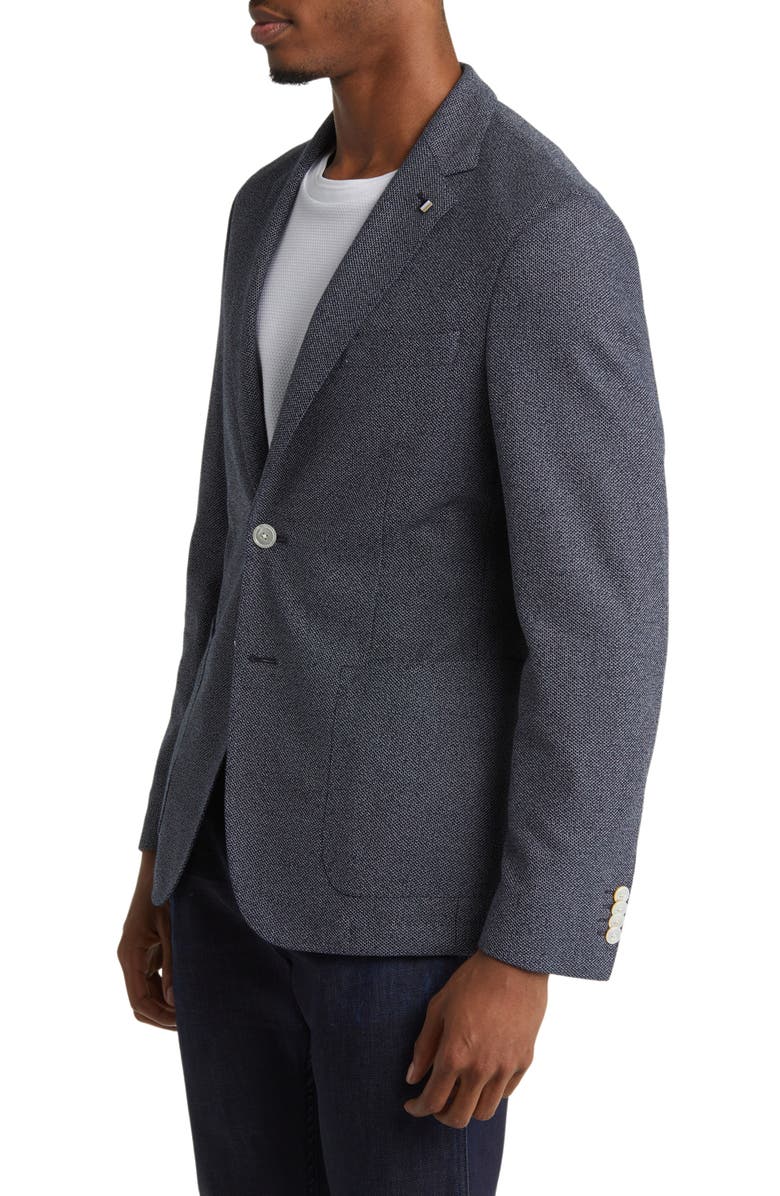 BOSS Hanry Slim Fit Sport Coat, Alternate, color, Dk Bu