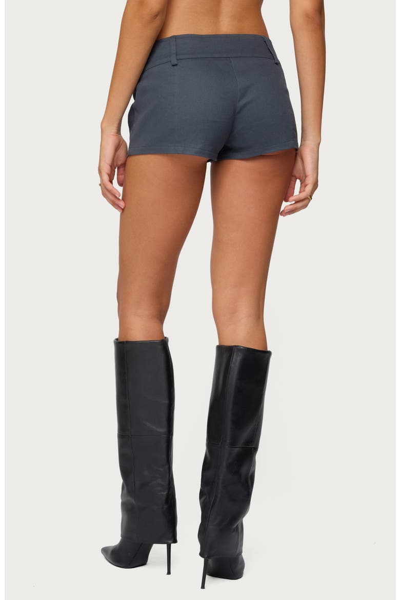 Kayra Micro Shorts, Alternate, color, DARK-GRAY