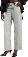 AllSaints Wendel Raw Hem Ankle Straight Leg Jeans