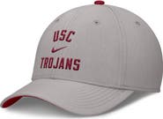 Nike Men's Nike Gray USC Trojans Rise Prep Performance Flex Hat