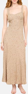 Blu Pepper Floral A-Line Sundress