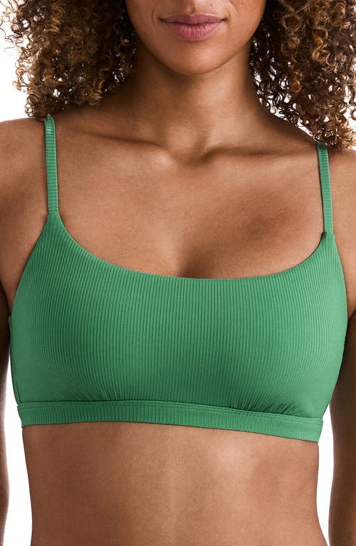 Mimi Flamingo Ellis Bikini Top In Green