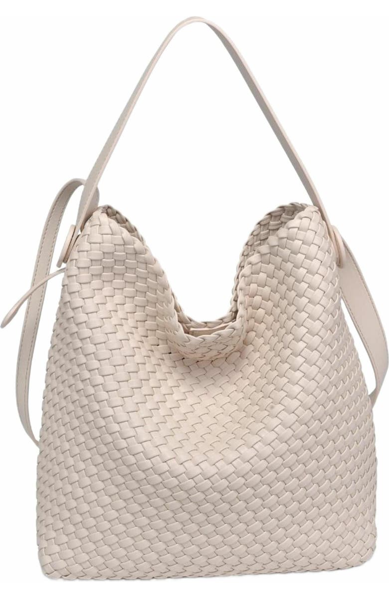 MODA LUXE Edith Hobo Bag, Main, color, Oatmilk