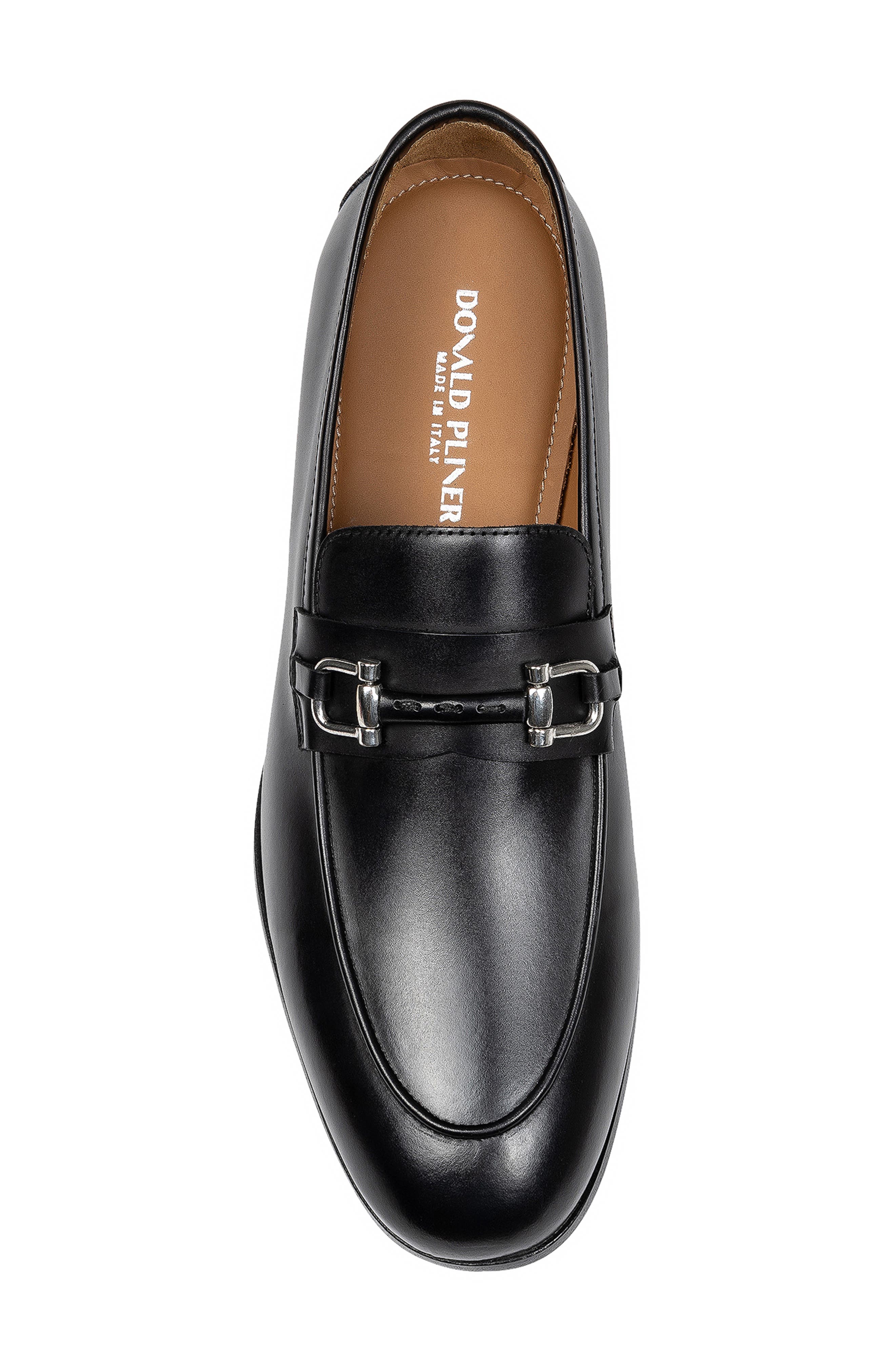 Donald Pliner Slade Bit Loafer, Alternate, color, Black