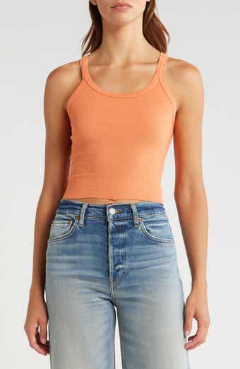 Re/Done Rib Crop Tank