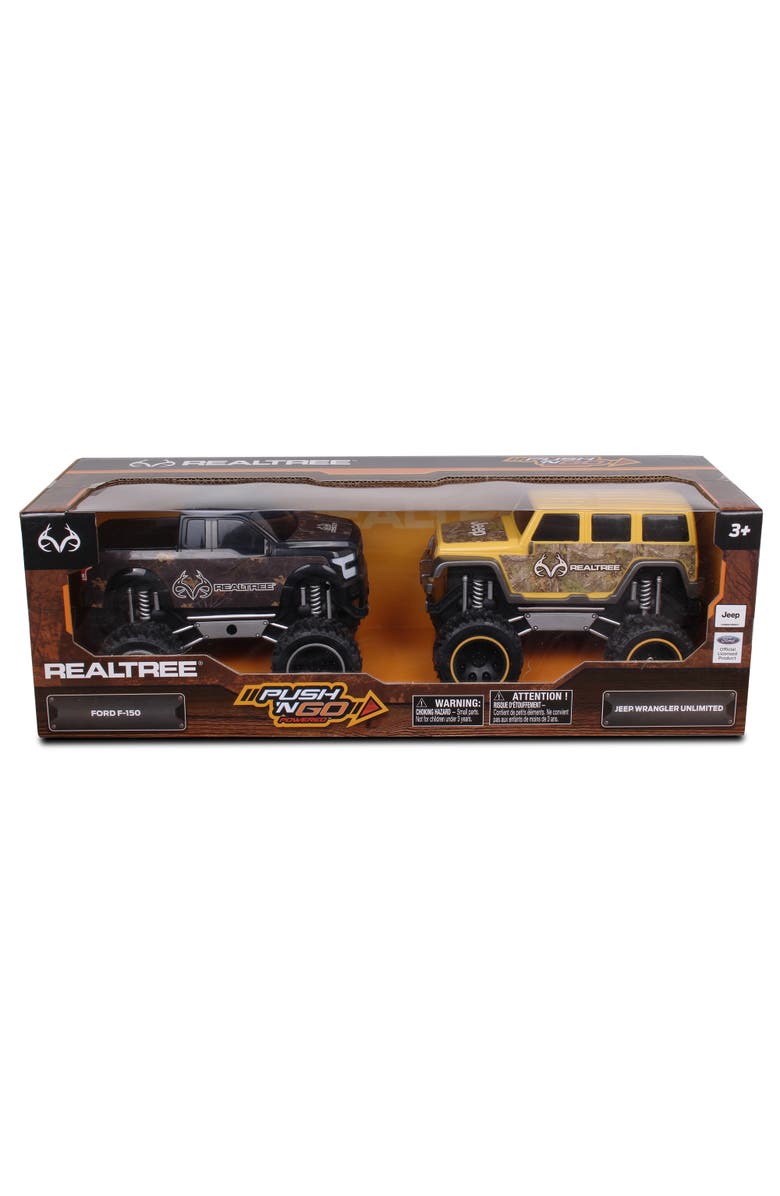 REALTREE Push 
Go Ford F150 
Jeep Wrangler, 2 Pack, Main, color, Multicolored