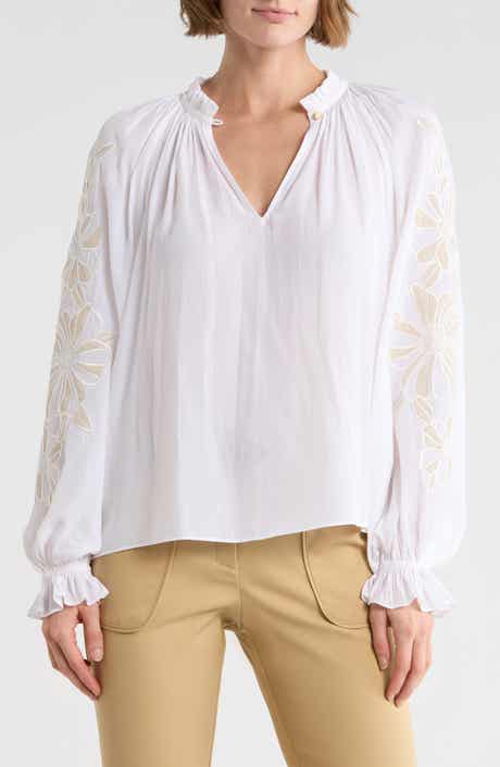 Ramy Brook Nelida Embroidered Top