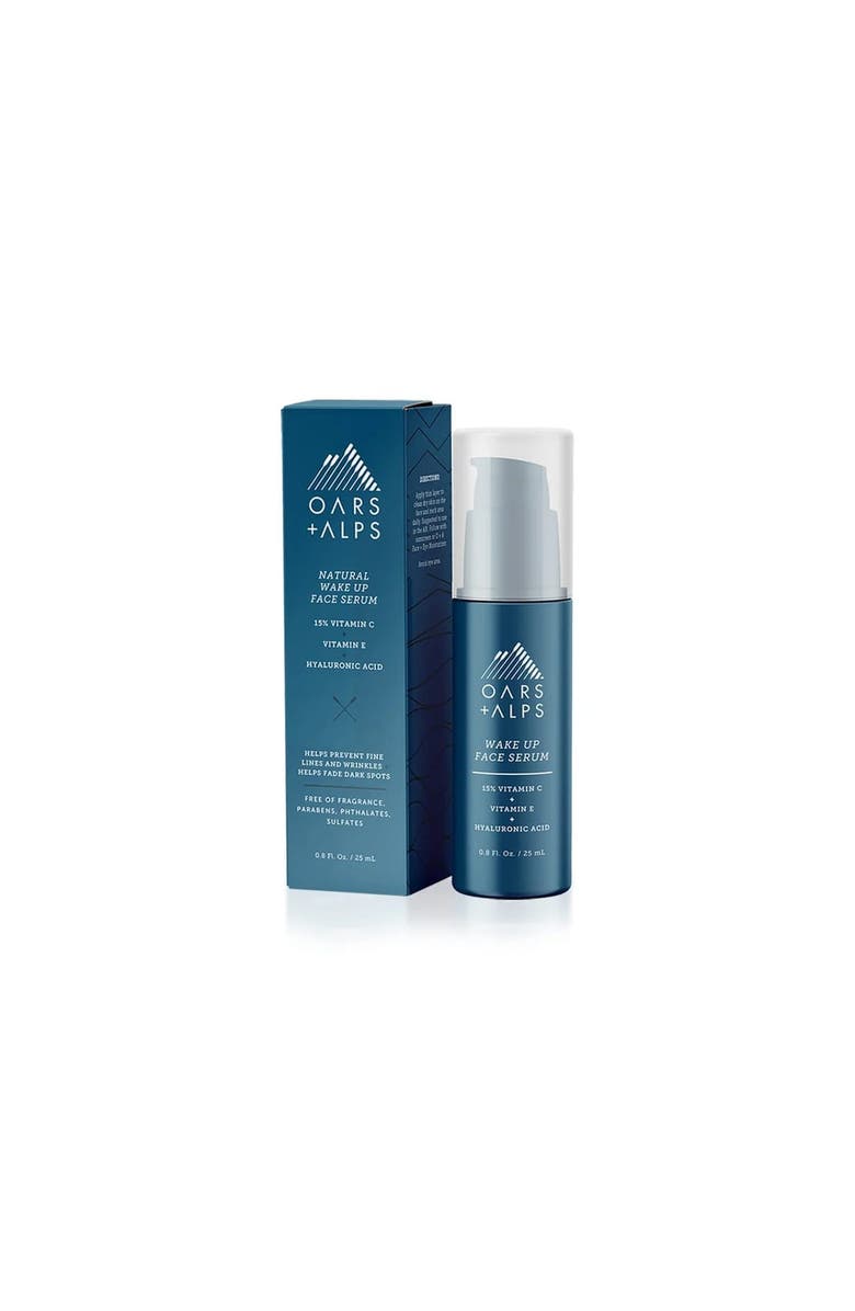 OARS + ALPS Wake Up Face Serum, Main, color, Blue