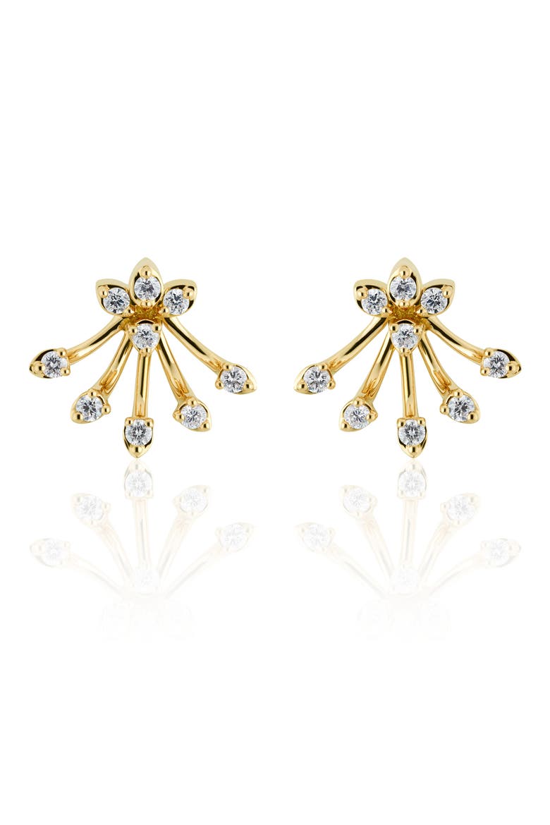 Luminus Diamond Stud Earrings, Main, color, 18K YELLOW GOLD