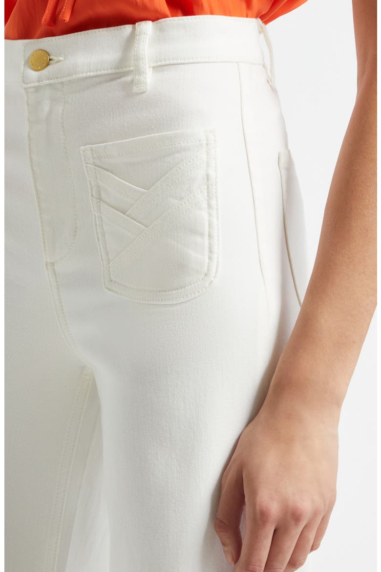 Heidi Wide Leg Pants, Alternate, color, WHITE