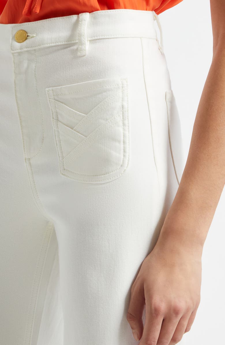 Ramy Brook Heidi Wide Leg Pants, Alternate, color, White