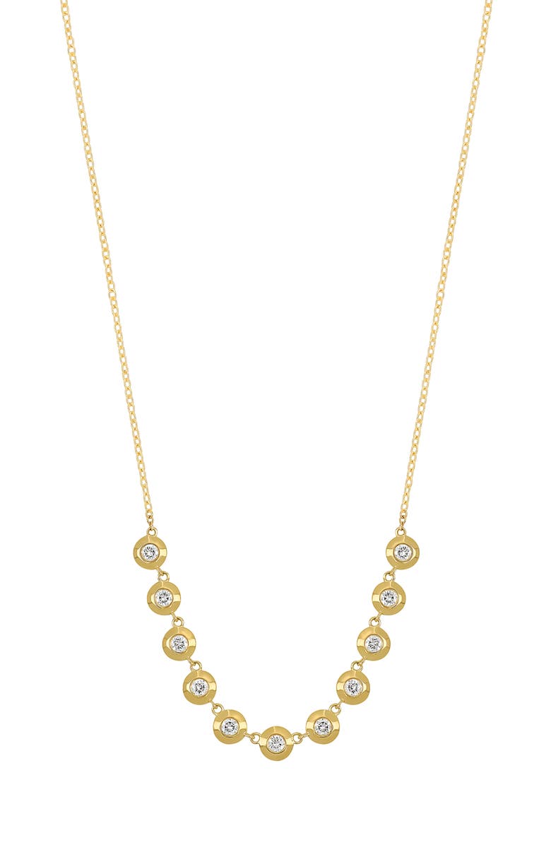 Bony Levy Monaco Diamond Frontal Necklace, Main, color,