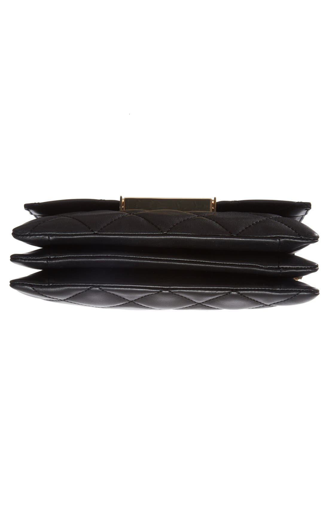 Kate Spade New York 'emerson place overlay - lenia' leather shoulder bag, Alternate, color, 