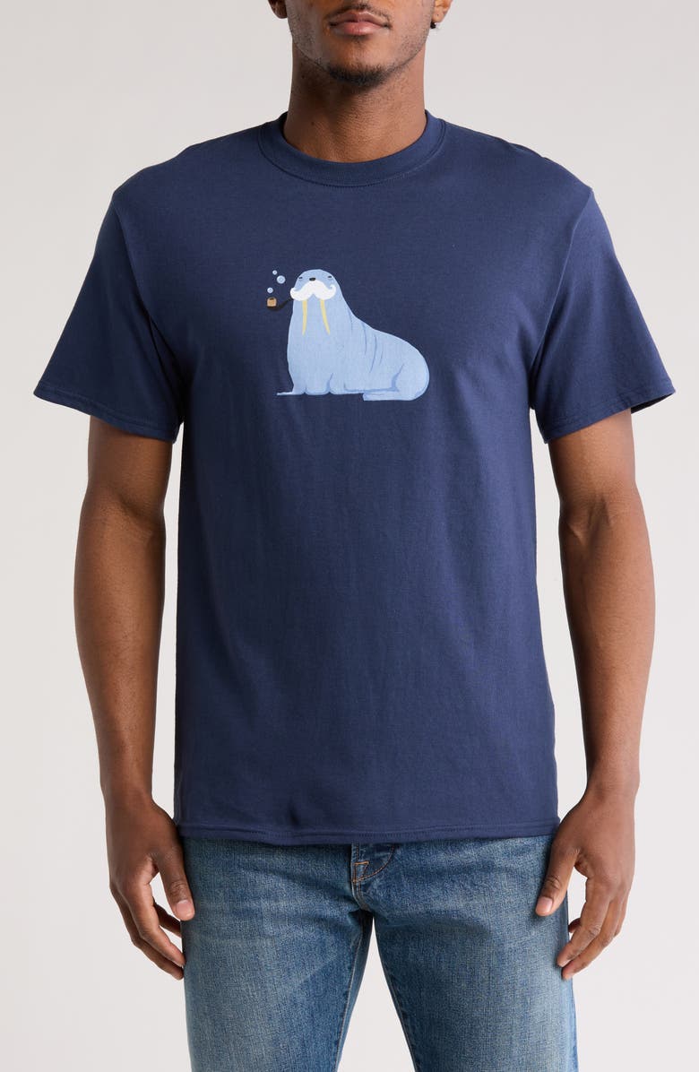 Altru Walrus Graphic Print T-Shirt, Main, color,
