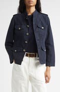 Nili Lotan Raymond Military Cotton Jacket