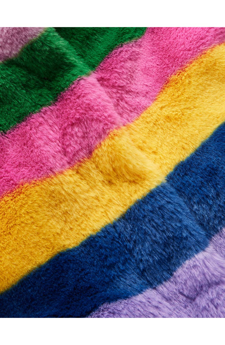 Mini Boden Kids' Fun Faux Fur Coat, Alternate, color, 