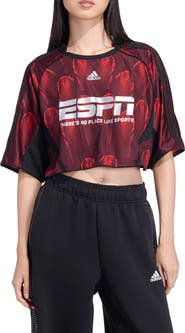 adidas Originals F50 Print Crop Jersey