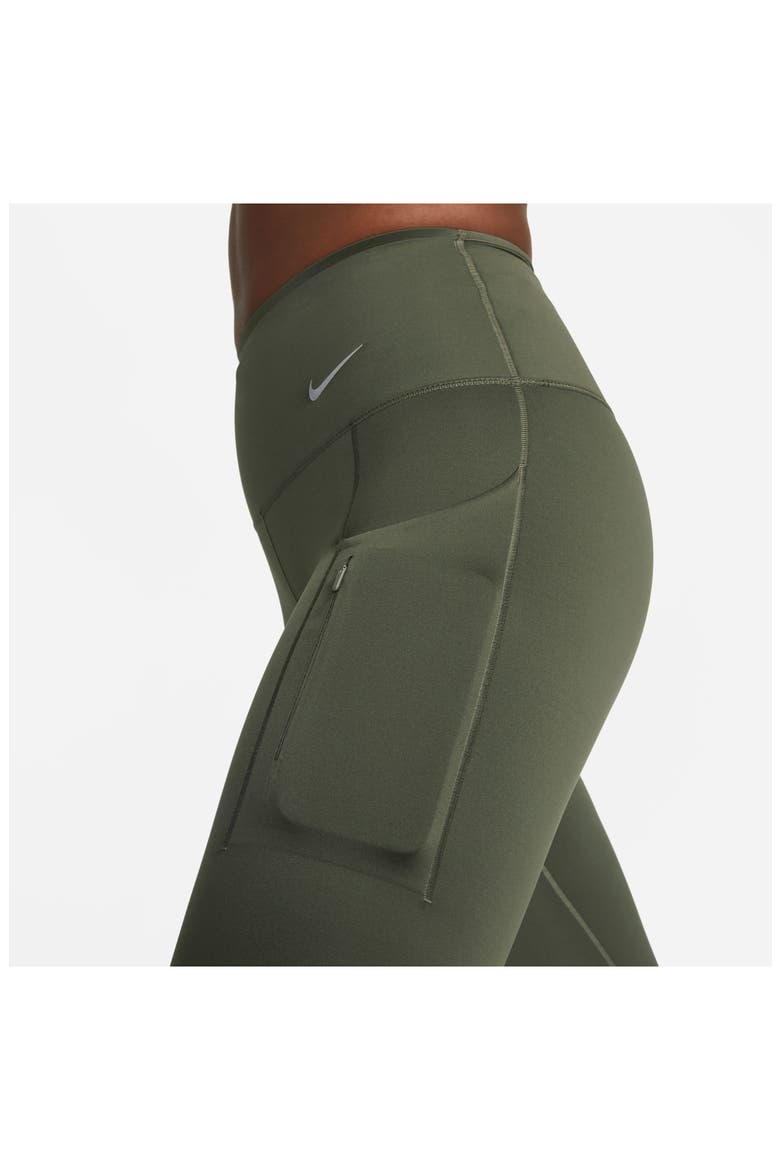 Dri-FIT ADV Go Leggings, Alternate, color, CARGO KHAKI/BLACK